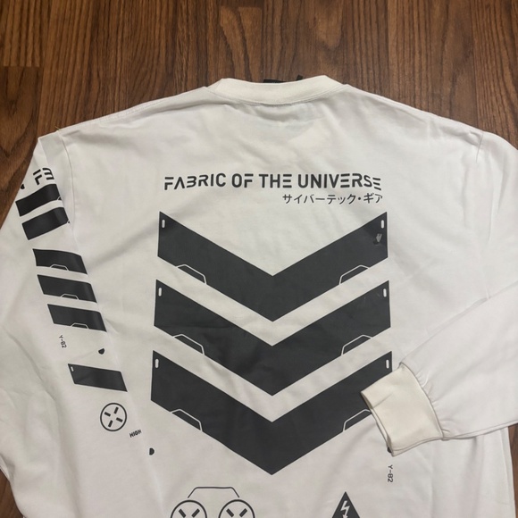Fabric Of The Universe * Men’s Dual Fusion Premium Long Sleeve * Large * NWT - Picture 9 of 12